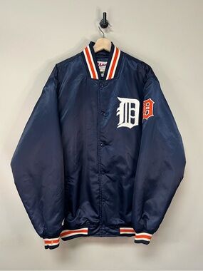 Detroit Tigers Satin Bomber Jacket